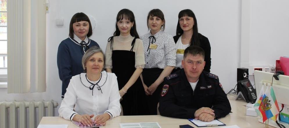 Рабочая встреча с сотрудником Госавтоинспекции ОМВД России по Нерчинскому району