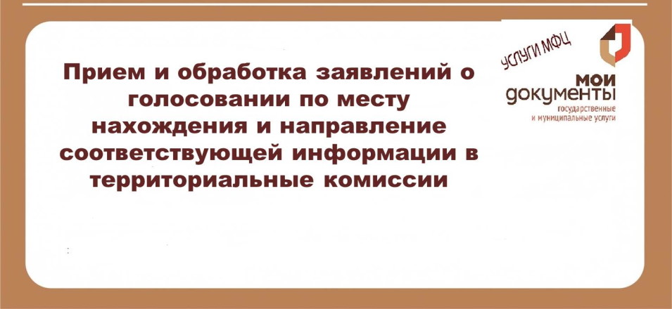 В МФЦ можно получить услугу Избирательной комиссии  Забайкальского края