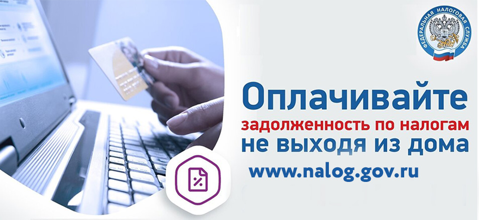 Проверить и оплатить налоговую задолженность можно на сайте ФНС России