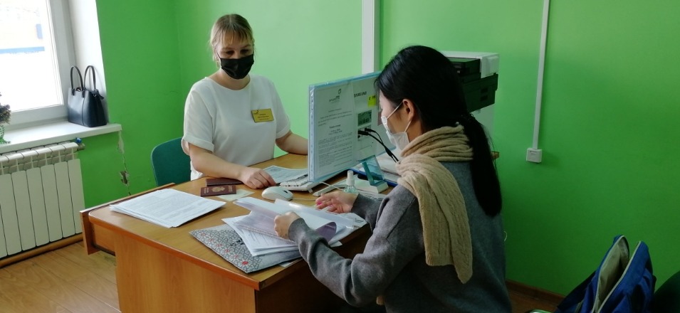 Центр оказания услуг Агинского филиала КГАУ «МФЦ Забайкальского края» в 4 квартале 2021 года