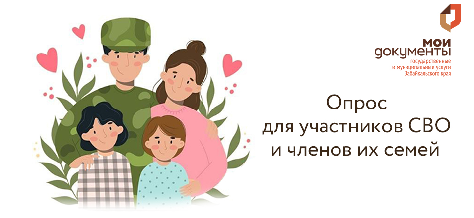 Опрос для участников СВО и членов их семей Опрос для участников СВО и членов их семей